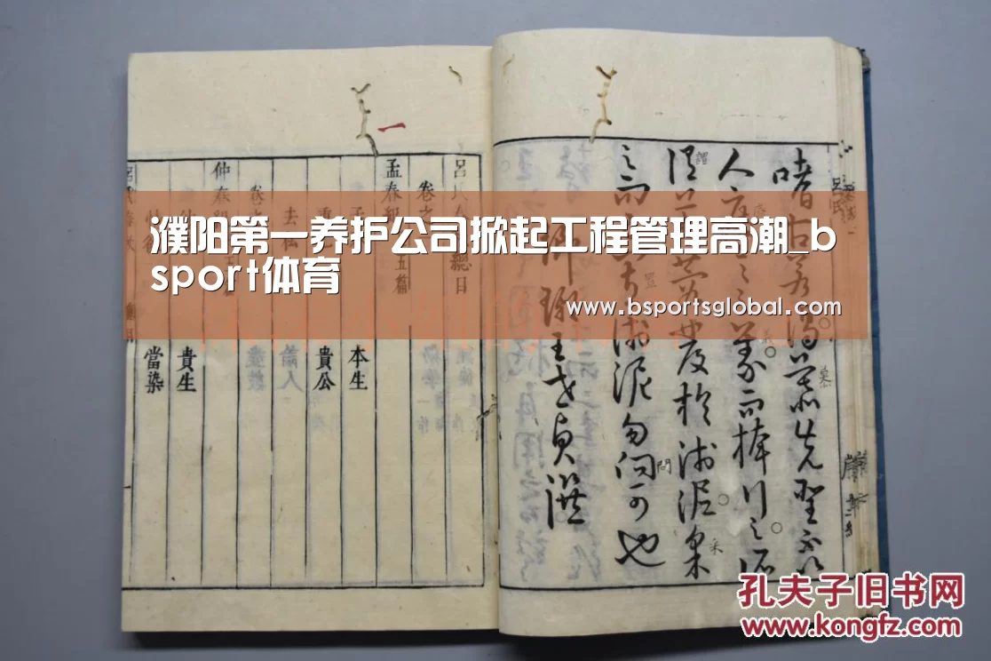 濮阳第一养护公司掀起工程管理高潮_bsport体育(图1) bsport体育直播